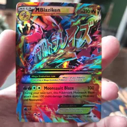 Pokemon Card - M Blaziken EX Black Star Promos XY86 Promo - Image 1