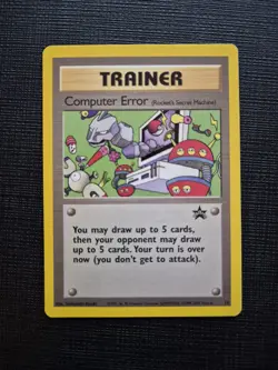 Computer Error #16 WOTC Black Star Promo Pokemon Card - Image 1