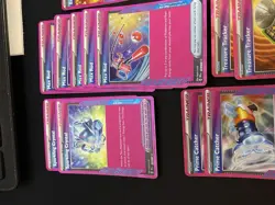 Pokemon pink trainer/supporter and item 17card lot NM Mint prismatic - Image 2