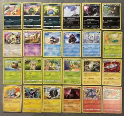 Pokemon Cards Lot Rare Magnezone Luxray + Evolutions, Meowth Shinx Malamar Zorua - Image 1