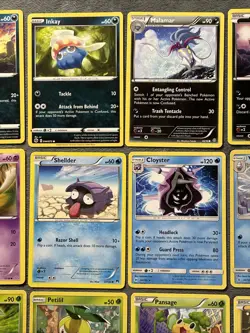 Pokemon Cards Lot Rare Magnezone Luxray + Evolutions, Meowth Shinx Malamar Zorua - Image 3