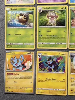 Pokemon Cards Lot Rare Magnezone Luxray + Evolutions, Meowth Shinx Malamar Zorua - Image 5