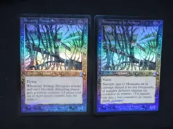 2x FOIL Swamp Mosquito - Timespiral TIMESHIFTED - Engl. Ital. - OOP MTG - Image 1