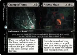 NM - Cramped Vents // Access Maze R Commander: Duskmourn: House of Horror 17 - Image 1
