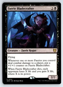 Faerie Bladecrafter -Commander: Wilds of Eldraine - Image 1