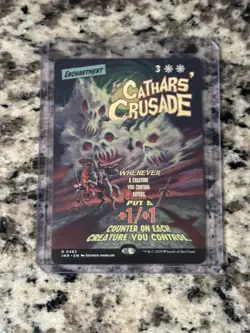 MTG Cathars' Crusade - Foil - Showcase, NM-Mint, English Innistrad Remastered - Image 1