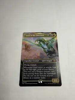 Ureni of the Unwritten (Borderless) Commander: Tarkir: Dragonstorm Regular - Image 1