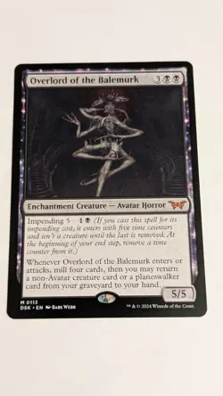 Overlord of the Balemurk Duskmourn: House of Horror Regular - Image 1