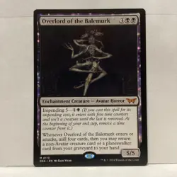 Overlord of the Balemurk Magic: The Gathering Duskmourn: House of Horror #0113 - Image 1