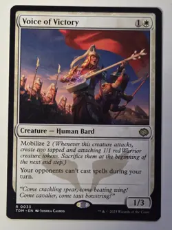 Voice of Victory Tarkir: Dragonstorm Regular - Image 1