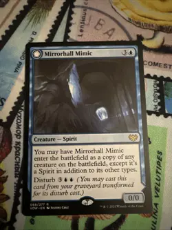 Mirrorhall Mimic (Extended Art) Innistrad: Crimson Vow Regular - Image 1