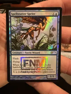 Spellstutter Sprite - FOIL - MTG Friday Night Magic 2011 - Near Mint - Image 1