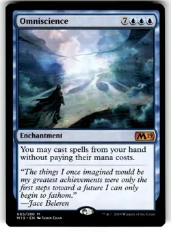 Omniscience Core Set 2019 Regular MTG - Image 1