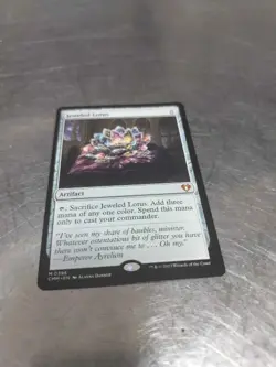 Jeweled Lotus Commander Masters Regular Mythic Rare Near Mint English - Image 1