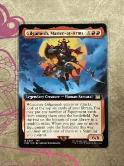 Gilgamesh, Master-at-Arms (Extended Art) R FINAL FANTASY 461 NM - Image 1