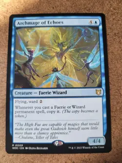 Archmage of Echoes Commander: Wilds of Eldraine Regular - Image 1