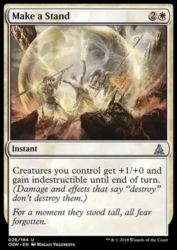 MTG Magic the Gathering Make a Stand (26/198) Oath of the Gatewatch NM - Image 1