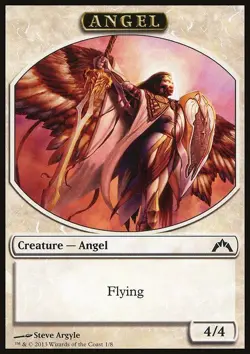 MTG Magic the Gathering Token - Angel (1/257) Gatecrash LP - Image 1