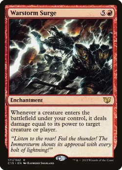 MTG Magic the Gathering Warstorm Surge (171/392) Commander 2015 LP - Image 1