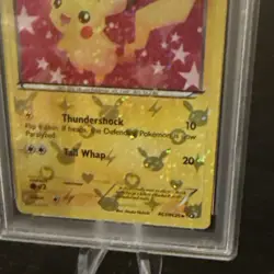 POKEMON 2013 B & W Legendary Treasures Radiant Coll PIKACHU #7/25 PSA 8 RARE - Image 2