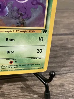 Pokemon TCG Zubat Team Rocket 70/82 Regular 1st Edition Common-Damaged!! - Image 5