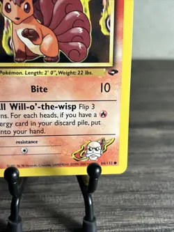 Pokemon TCG Blaine's Vulpix Gym Challenge 66/132 Regular Unlimited Common-LP! - Image 5