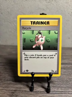 Recycle 61/62 Fossil Regular-1st Edition-Pokemon TCG-Vintage-Fast Shipping-LP!! - Image 1