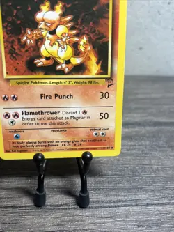 Pokemon TCG Magmar Base Set 2 51/130 Regular Unlimited Uncommon-Fast Ship-LP! - Image 5