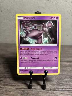 Mewtwo 75/214 Sm-Unbroken Bonds Regular-Vintage-Pokemon TCG-Fast Shipping-LP! - Image 1