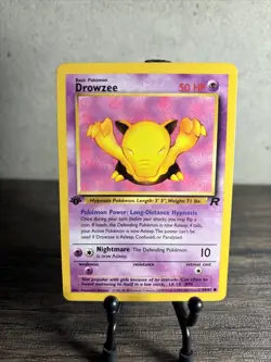 Pokemon TCG Drowzee Team Rocket 54/82 Regular 1st Edition Common-NM!! - Image 1