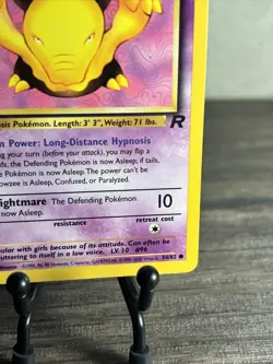 Pokemon TCG Drowzee Team Rocket 54/82 Regular 1st Edition Common-NM!! - Image 5