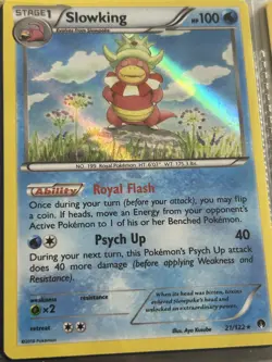 Slowking 21/122 Holo Rare Breakpoint 2016 Pokemon TCG Near Mint - Image 1