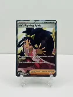 🔥Pokemon TCG-Iris's Fighting Spirit-180/159-Sv09: Journey Together-Holo-M/NM!🔥 - Image 1