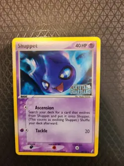 Pokemon TCG Shuppet EX Crystal Guardians 40/100 Reverse Holo Uncommon - Image 1