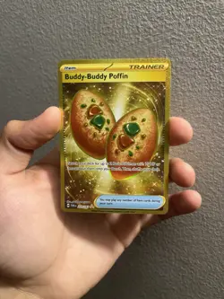 Pokemon TCG Buddy-Buddy Poffin 223/167 Twilight Masquerade PSA 10 CONTENDER - Image 1