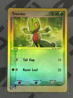 Pokemon TCG - Treecko 76/109 Reverse Holo - Lightly Played - Ruby & Sapphire 03 - Image 1