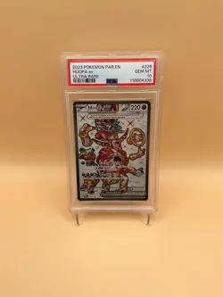 2023 POKEMON PAR EN-PARADOX RIFT ULTRA RARE #226 HOOPA EX PSA 10 - Image 1