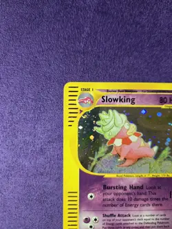 POKEMON TCG Slowking H22/H32 Aquapolis Holo LP - Image 3