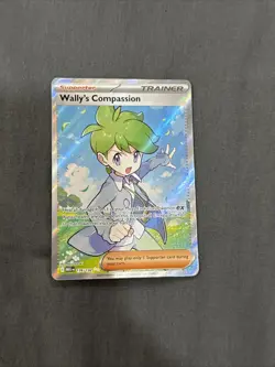 Wally's Compassion 176/132 Full Art Ultra Rare - Pokemon TCG: Mega Evolution NM - Image 1