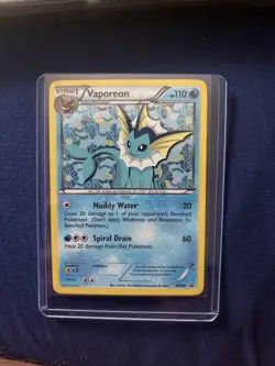 Vaporeon BW89 BW Black Star Promo - Pokemon Holo Foil Rare- Pokemon TCG - Image 1