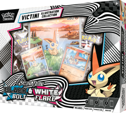 Pokemon TCG Black Bolt & White Flare Victini Illustration Collection SV10.5 NEW - Image 1