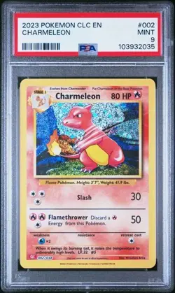 2023 Pokemon CLV CLC CLB 002 IVYSAUR CHARMELEON WARTORTLE PSA 9 SEQUENTIAL - Image 3