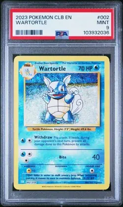 2023 Pokemon CLV CLC CLB 002 IVYSAUR CHARMELEON WARTORTLE PSA 9 SEQUENTIAL - Image 5