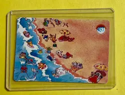RAICHU BULBASAUR CUBONE 2 Pocket Monster Vending Prism Stickers 2000 Pokemon NM - Image 2
