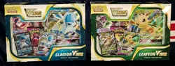 Pokemon TCG Glaceon V Star and Leafeon V Star Special Collection Boxes Sealed - Image 1