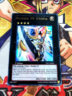Number 39: Utopia ys11-en041 1st Edition (NM) Ultra Rare Yu-Gi-Oh! - Image 1