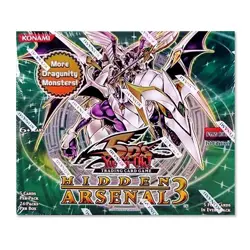 YuGiOh Hidden Arsenal 3 - 1st Edition BOOSTER BOX [24 packs] YGO SEALED NEW - Image 1