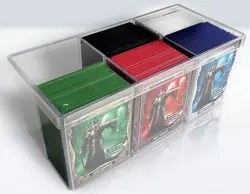 Ultimate Guard Stack n Safe Storage Box 480 Card Case Clear Compartment Dividers - Image 2