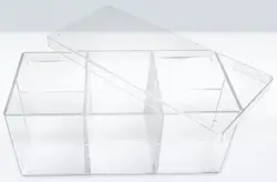 Ultimate Guard Stack n Safe Storage Box 480 Card Case Clear Compartment Dividers - Image 4