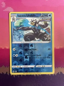 Pokemon Card Urshifu Chilling Reign Reverse Holo Rare 044/198 Near Mint - Image 1